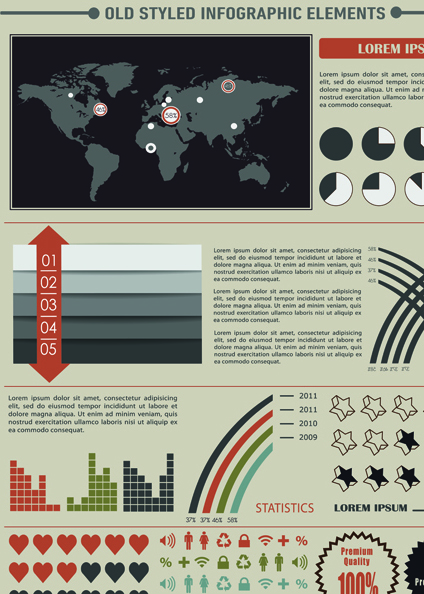 Business Infographic and diagram vector graphics 05 infographic diagram business   