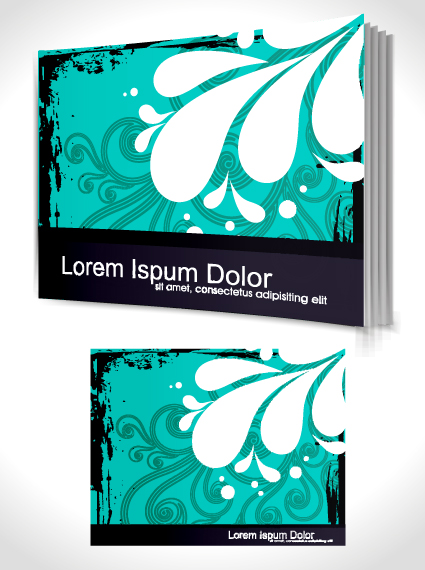 Set of Book cover design template vector graphics 04 template cover book   