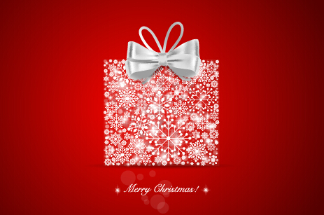 Elegant red background 2015 christmas creative vector 08 red background elegant creative christmas 2015   