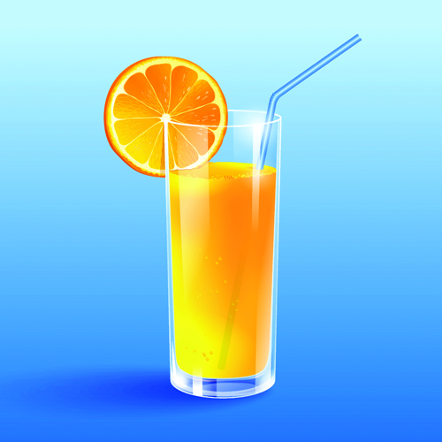 Lemon juice cup vector material vector material material lemon juice   