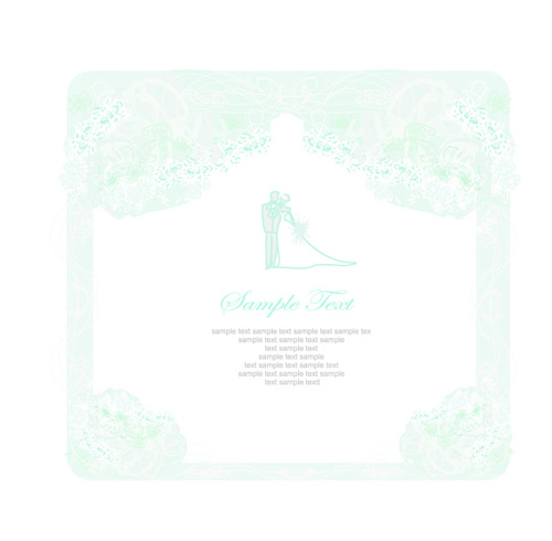 Shallow color Wedding backgrounds art vector 05 wedding Shallow color   