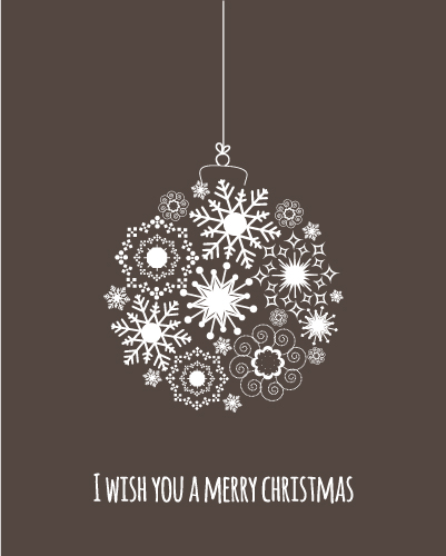 Snow baubles merry christmas background vector snow merry christmas christmas baubles background   