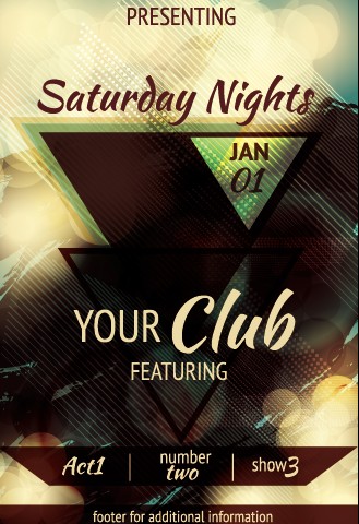 Vintage club flyer cover creative vector 03 vintage flyer creative cover club   