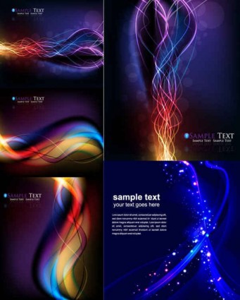 Colorful light dynamic dark background graphics vectors material light high graphicss dynamic colorful background   