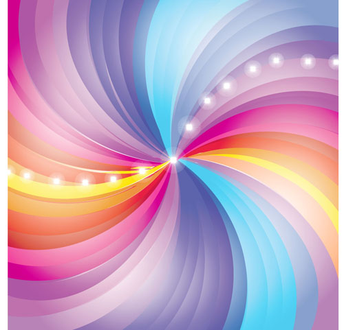 Stylish Colorful backgrounds vector set 04 stylish colorful   