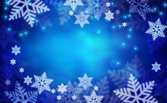 Beautiful snowflake with blue background vector snowflake blue beautiful background   