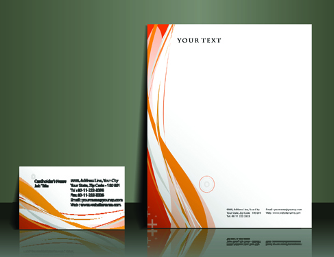 Business style flyer and cover brochure vector 02 template style flyer cover brochure   