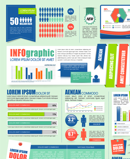 Business Infographic and diagram vector graphics 03 infographic diagram business   