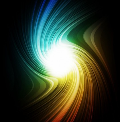 Vector Rainbow Swirl art Background background backdrop Artistic art Adobe abstract   