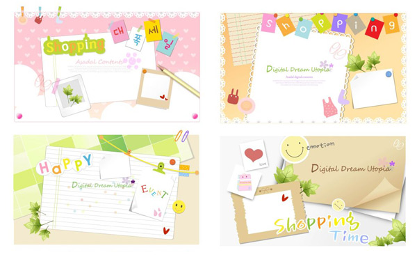 Lovely border background vector lovely border background   