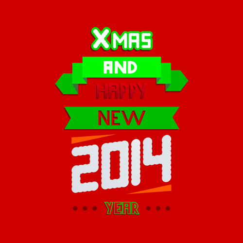 2014 Xmas red background vector set 09 xmas reed red background background vector background 2014   