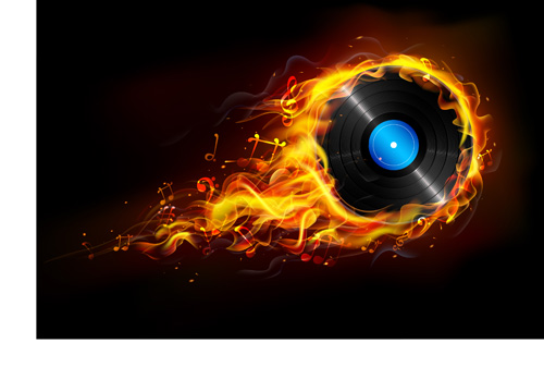 Creative Fire elements vector 04 fire elements element creative   