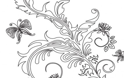 Floral Ornaments 02 vector art ornaments ornamental floral designs   