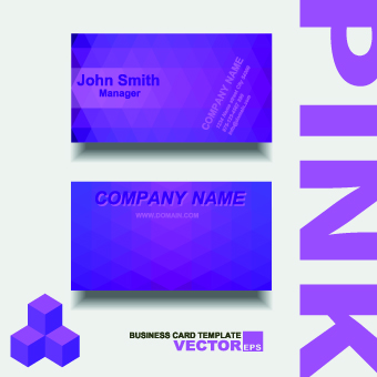 Colored modern business cards vectors 03 modern colored business cards business card business   
