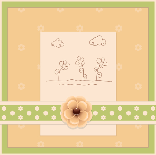 Baby photo background vector set 03 photo background vector background baby   