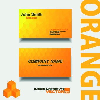 Colored modern business cards vectors 02 colored business cards business card business   