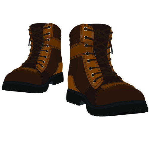 Creative low shoe vector graphics 02 vector graphics shoe low creative   