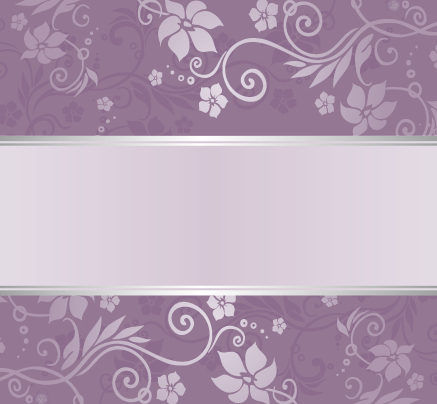 Purple floral ornament pattern backgrounds vector 06 purple pattern background pattern ornament backgrounds   