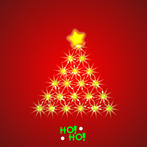 2014 Xmas red background vector set 07 xmas red background background vector background 2014   