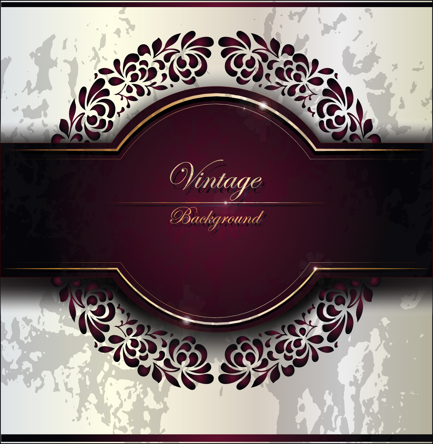 Purple Vintage Backgrounds vector set 01 vintage purple backgrounds background   