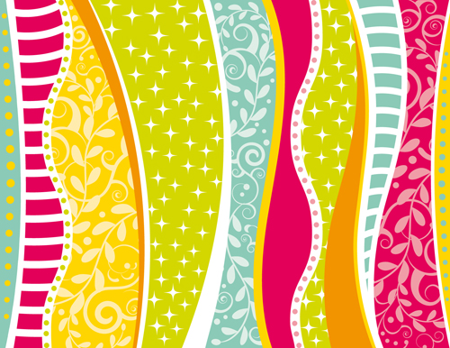 Stylish Colorful backgrounds vector set 01 stylish colorful   