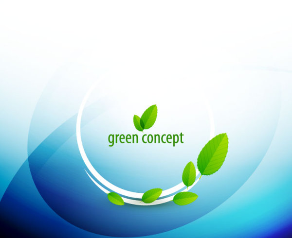 green concept eco elements backgorund vector 04 green elements element eco concept   