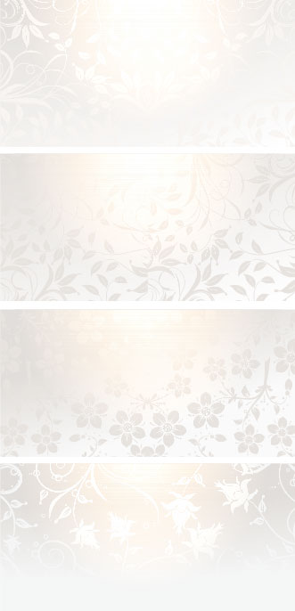 Gradients Floral banner vector gradients floral banner   