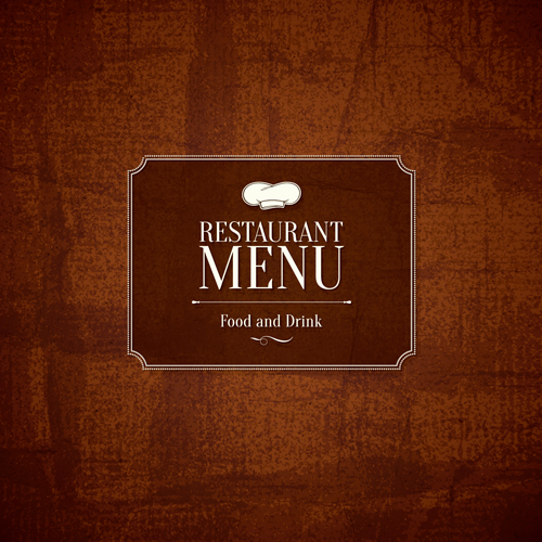 Modern restaurant menu design graphic set 09 restaurant modern menu   