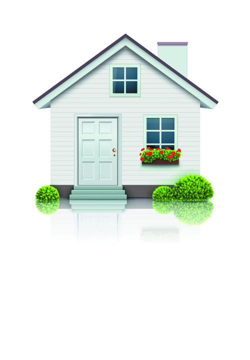 Different Houses design elements vector 01 houses house element different design elements   