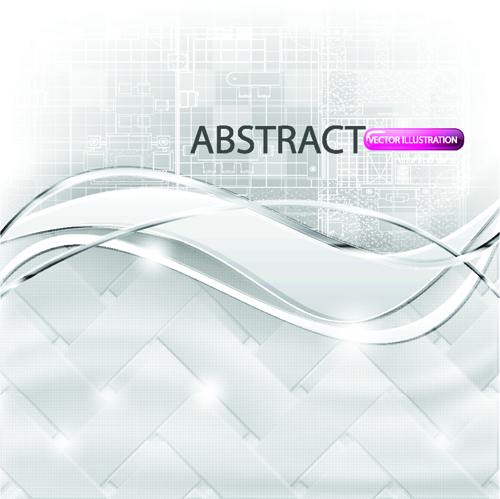 Set of Abstract White vector Backgrounds graphic 03 white abstract   