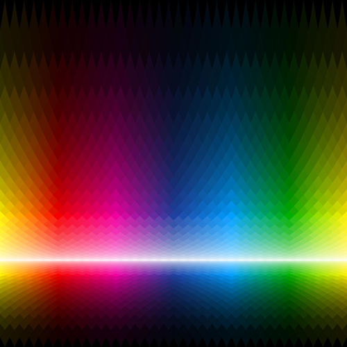Colorful Rainbow background vector material 05 rainbow material colorful   