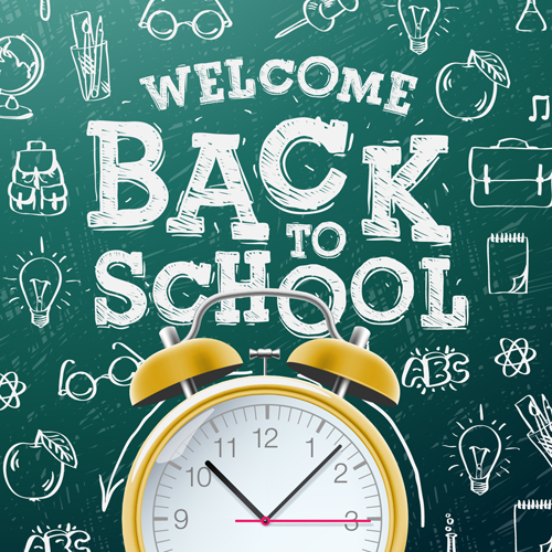 Back to school background graphics vector 03 school background   