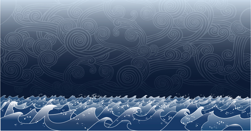 Elements of Storm backgrounds design vector set 04 storm elements element   