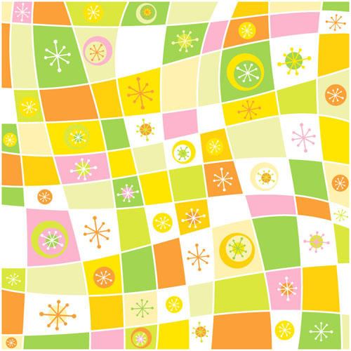 Stylish Colorful backgrounds vector set 02 stylish colorful   