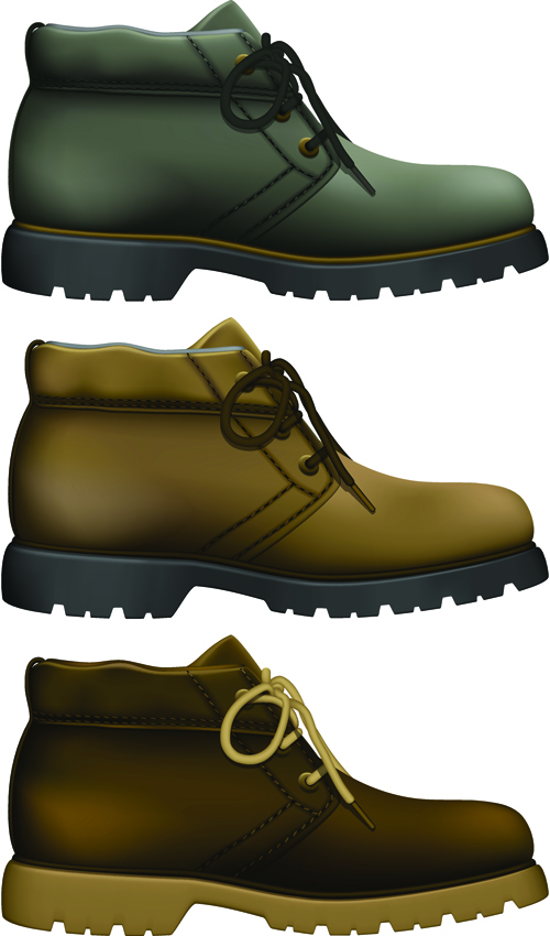 Creative low shoe vector graphics 06 vector graphics shoe low creative   