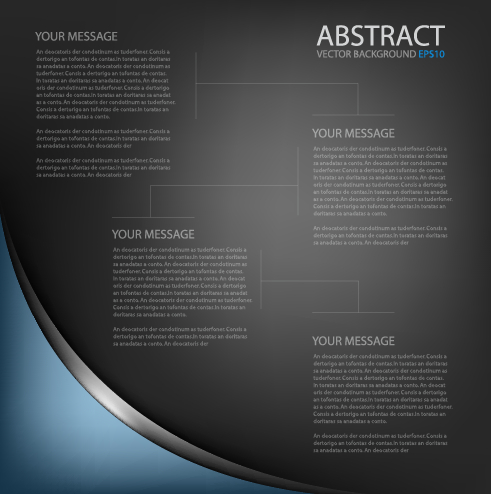Black style business template background 04 business template business black background   