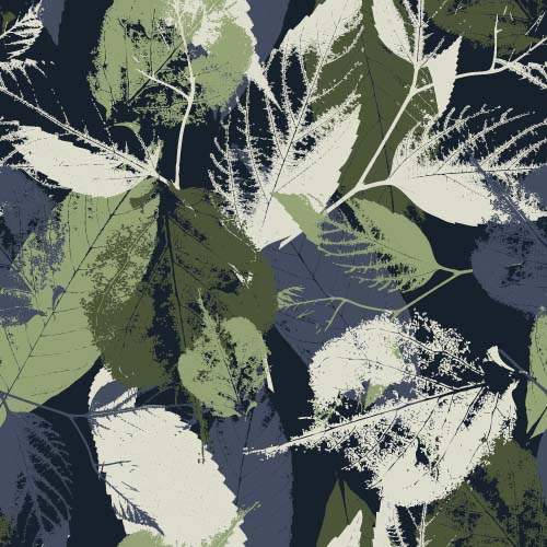 Leaves grunge pattern seamless vectors 01 seamless pattern leaves grunge   