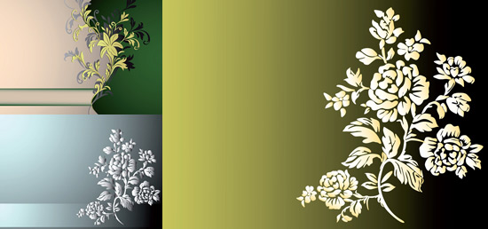 Elegant floral background art flowers background   