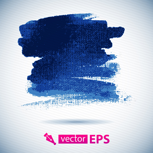 Vector blue watercolor stains background 04 watercolor stains blue background   