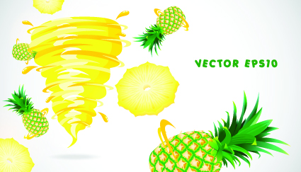 Fruit with Juice vector set 01 vegetable produce juice fruit Food and Related Products cooking business   