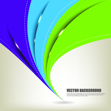 Color wave vector background art 01 wave vector wave color   