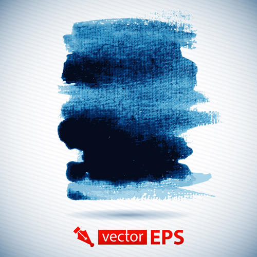 Vector blue watercolor stains background 09 watercolor stains blue background   