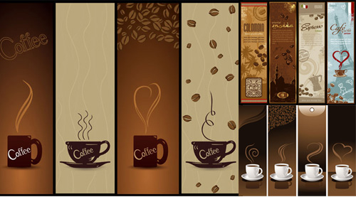 Coffee banner silhouette coffee beans coffee banners banner   