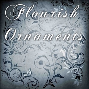 10 Flourish Ornaments Brushes photoshop ornaments flourish brushes 10   