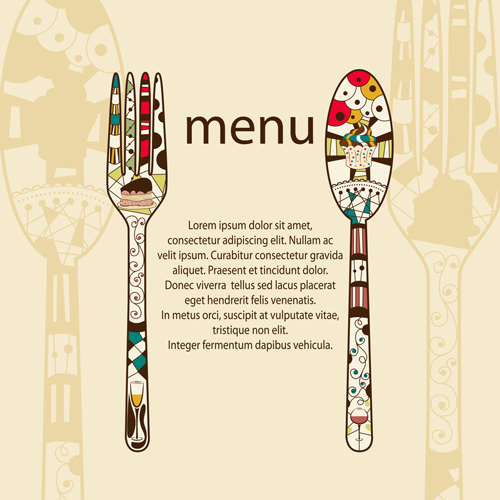 Restaurant menus design cover template vector 05 restaurant menu cover   