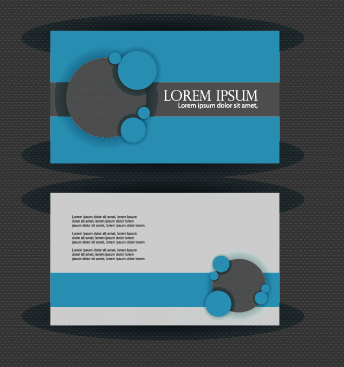 Blue Style Business cards design vector 02 style business cards business card business blue   