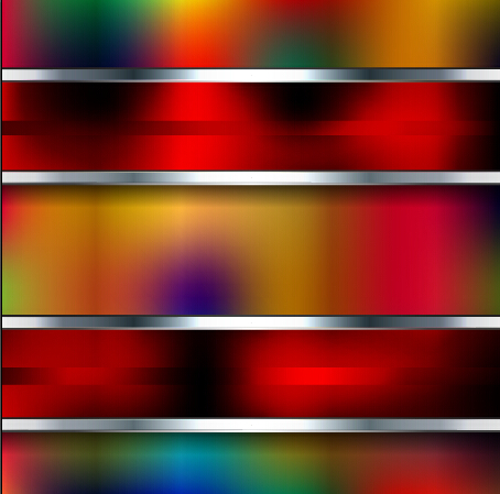 Blurs colorful background with metal vector metal colorful blurs background   