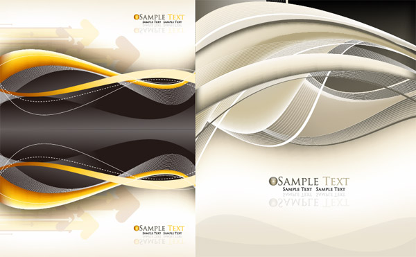 Dynamic line arrow background vector graphic wavy lines lines curve background arrows   
