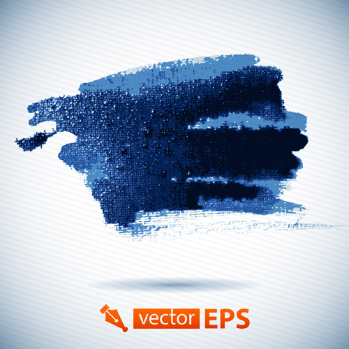 Vector blue watercolor stains background 01 watercolor stains blue background   