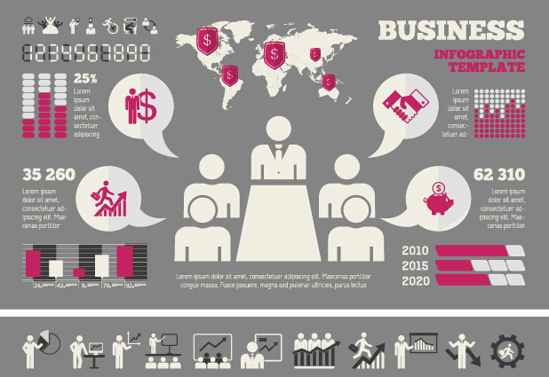 Business Infographic creative design 1708 infographic creative business   